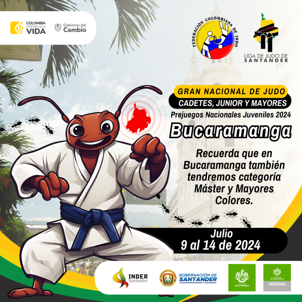 Bucaramanga, sede del evento Prejuegos Nacionales Juveniles 2024