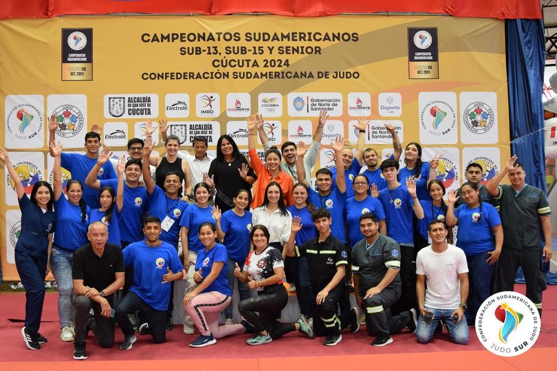 Colombia fue segundo en el Sudamericano de Judo en Cúcuta