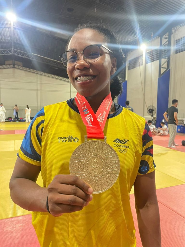 ¡Oro para Colombia! Heydi Santillana se corona campeona panamericana junior de Judo en Guayaquil!