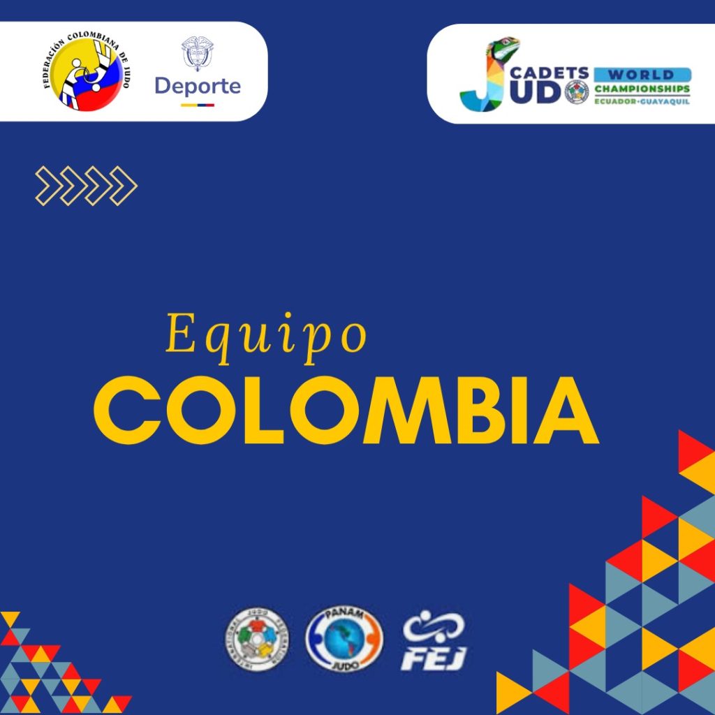 ¡COLOMBIA VA POR TODO EN EL MUNDIAL CADETES DE JUDO!