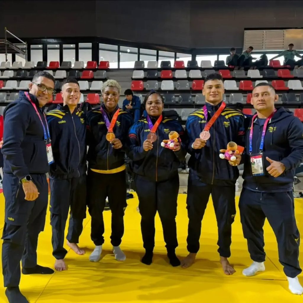 EL JUDO COLOMBIANO SE LUCE EN LOS JUEGOS SURAMERICANOS SANTA FE 2026