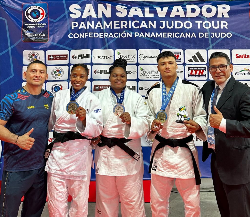 ¡Baño de oro y gloria para Colombia en el Open Panamericano de San Salvador!